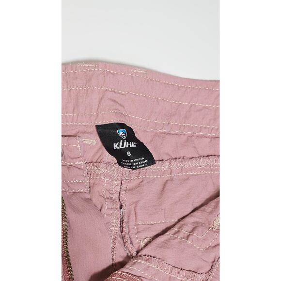Women's Kuhl Kontra Short Hyacinth Dusty Pink Size 6 - Picture 3 of 7